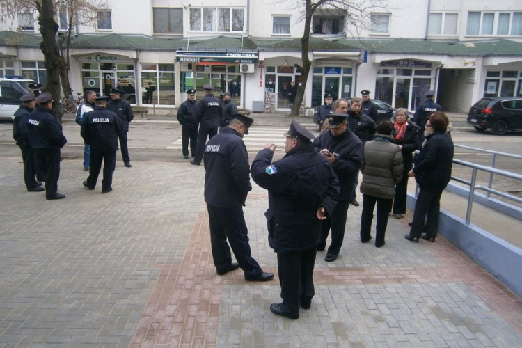 Policija protestuje 27. februara