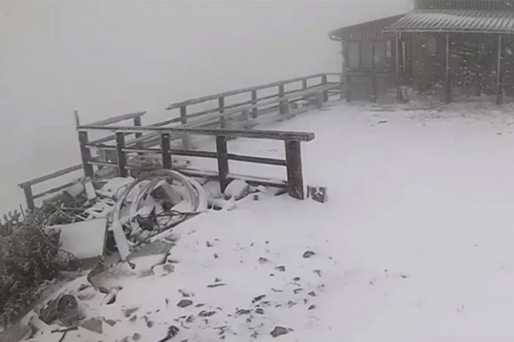 Snijeg u Hrvatskoj