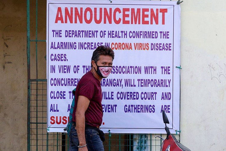 Virus korona uveo policijski čas tokom noći u Manili