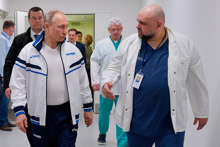 Ljekar koji je sa Putinom obilazio bolnicu zaražen virusom korona