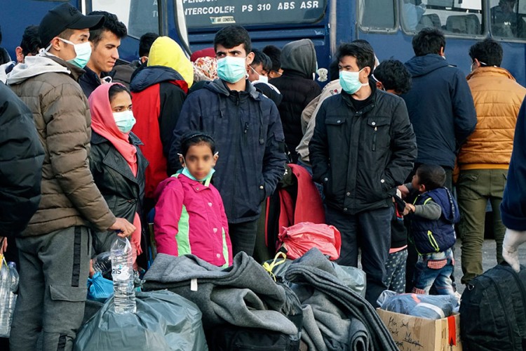 Potvrđen prvi slučaj zaraze virusom korona među migrantima u Grčkoj