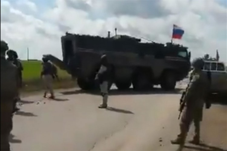 Američke snage presrele ruski vojni konvoj na sjeveroistoku Sirije