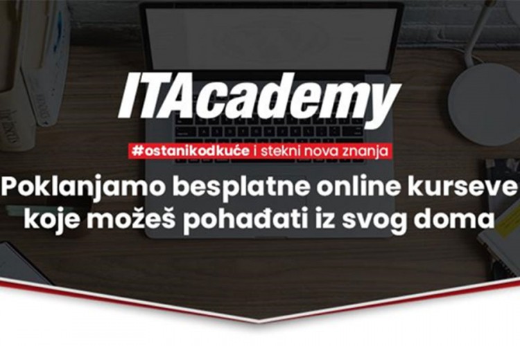 Ostanite kod kuće i steknite nova znanja: ITAcademy vam poklanja besplatne online kurseve