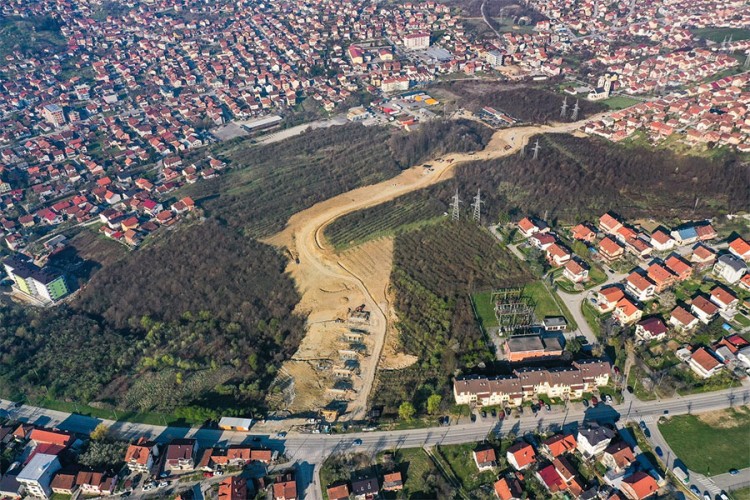 Napreduje izgradnja puta preko "Voćnjaka" u Banjaluci