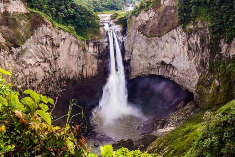Nestao najveći Ekvadorski vodopad