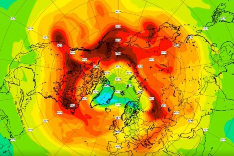 Konačno zatvorena najveća ozonska rupa nad Sjevernim polom