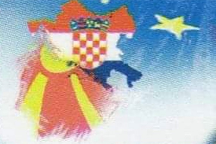 S. Makedonija objavila markicu sa kartom NDH u proširenim granicama