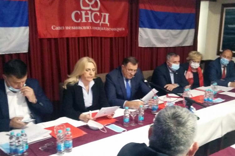 Dodik: SNSD je najjača stranka i najodgovornija za Srpsku
