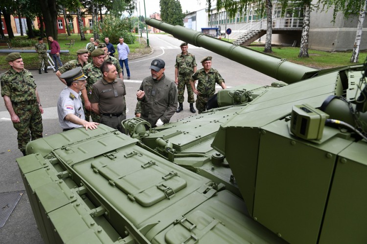 Vulin: Vojska Srbije jedna od najsnažnijih tenkovskih nacija u Evropi
