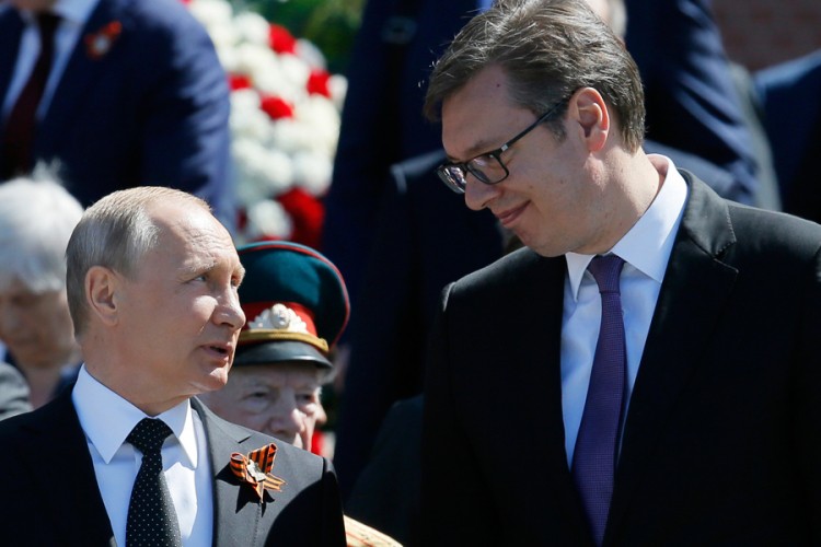 Vučić i Mirzijojev prvi strani lideri s Putinom od početka pandemije