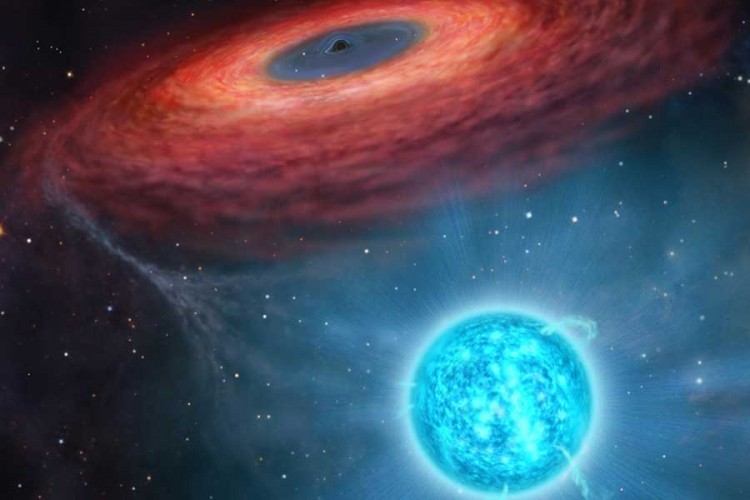 Crna rupa se sudarila sa misterioznim objektom