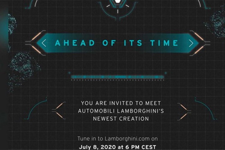 Lamborghini najavio promociju novog vozila za 8. jul