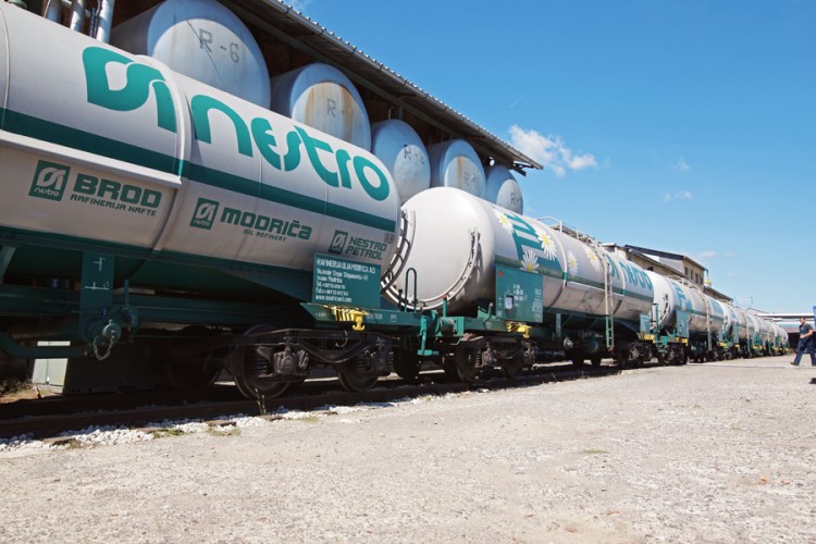Sirovina u Rafineriju ulja Modriča ponovo stiže željeznicom