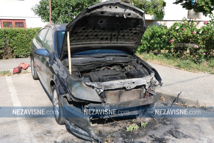 Izgorio auto bivšeg predsjednika GO SNSD-a Trebinje