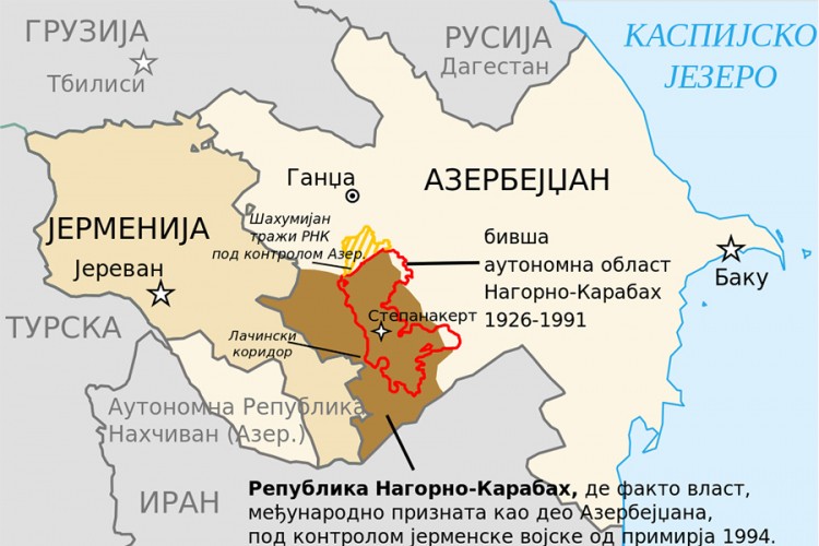 Sukobi na Kavkazu: Borbe na granicama Jermenije i Azerbejdžana