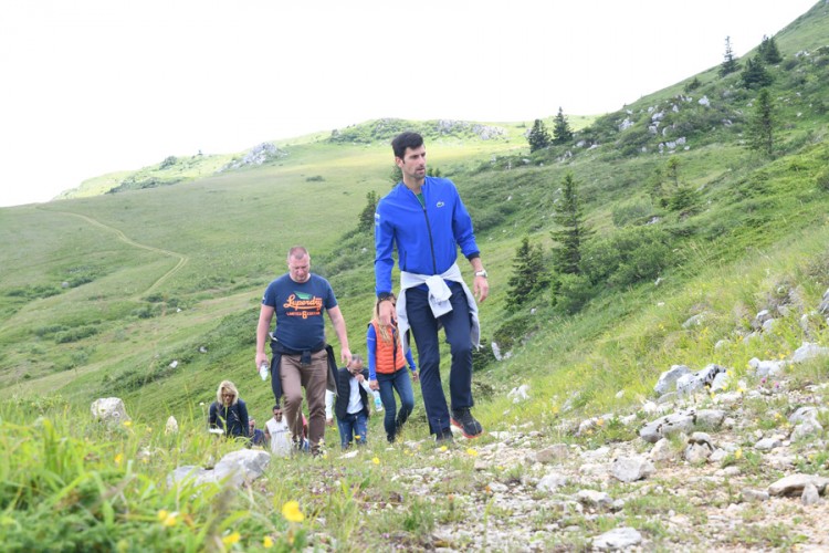 Stazama Jahorina Ultra Traila potrčao je i Novak Đoković