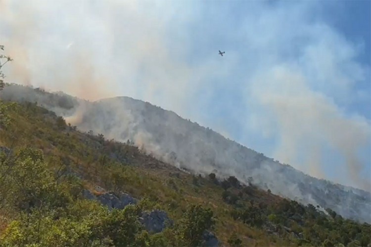 Bukti vatra u Baru: Linija požara duga pet kilometara