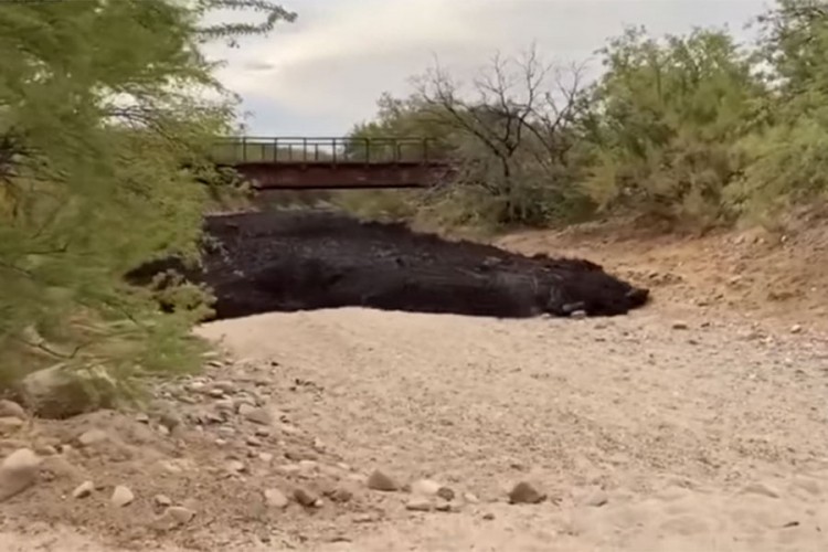 Crna rijeka iznenada potekla Arizonom