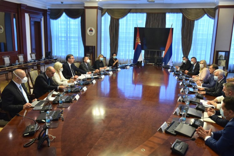 Počeo sastanak delegacija Srpske i Srbije u Banjaluci
