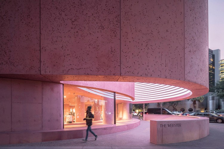 Ružičasti beton - koloritni preokret u dizajnu