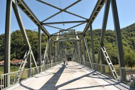 Rekonstruisan most koji povezuje Zvornik i Mali Zvornik