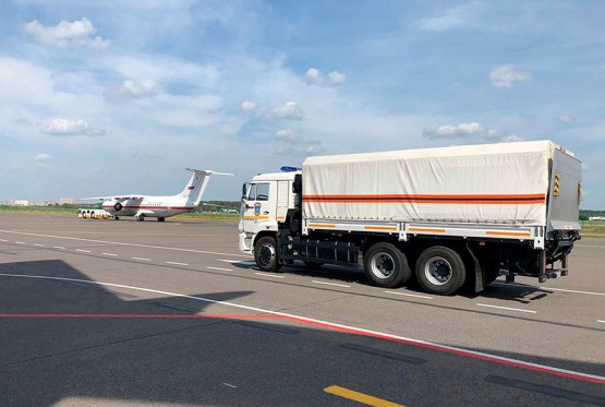 Prvi ruski avion sa mobilnom bolnicom poletio za Bejrut