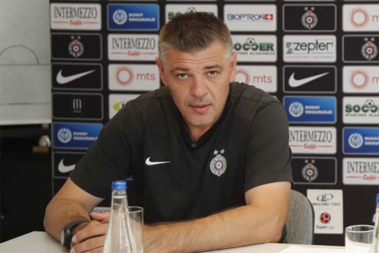 Milošević ostaje trener Partizana