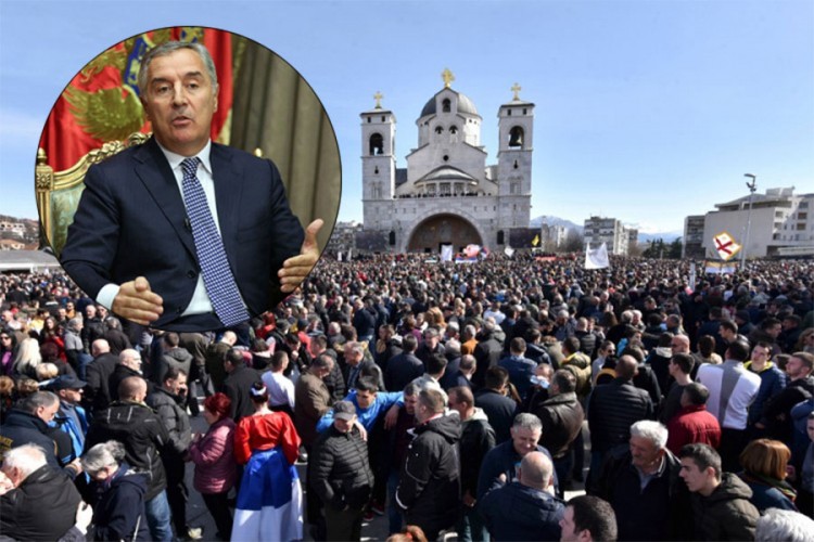 Da li će sukob sa crkvom poljuljati dominaciju Đukanovića?
