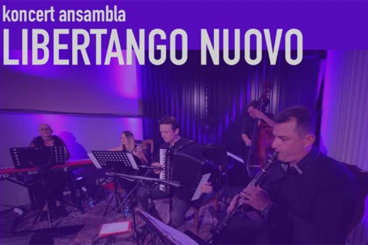 Koncert ansambla "Libertango Nuovo" večeras u Banskom dvoru