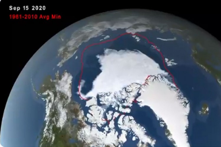 NASA objavila uznemirujući snimak nestanka leda