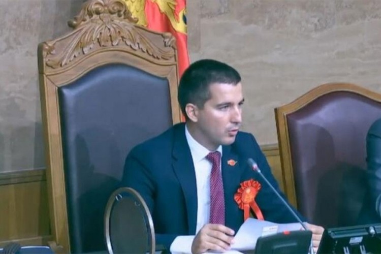 Aleksa Bečić novi predsjednik Skupštine Crne Gore