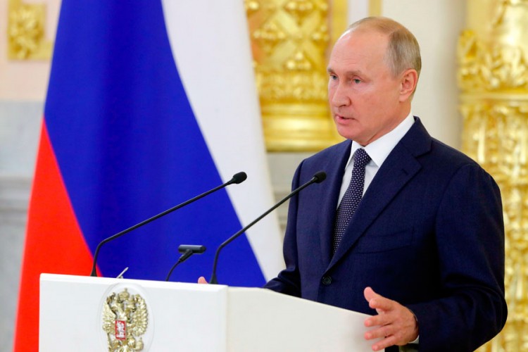 Putin predložen za Nobelovu nagradu za mir