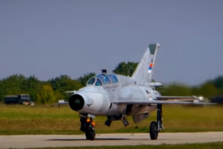 Avion koji se srušio bio jedini aktivni MiG-21 u Vojsci Srbije