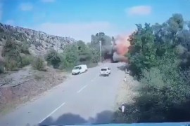 Pogledajte snimak napada na most koji povezuje Jermeniju i Karabah