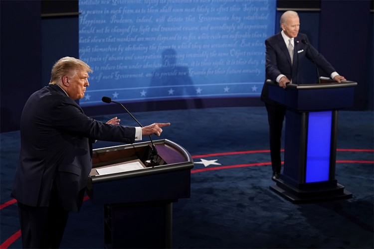 Oko 65 miliona Amerikanaca gledalo TV debatu Tramp-Bajden