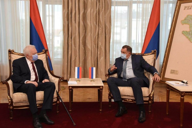 Dodik s Ivancovom: Posjeta Briselu bila uspješna