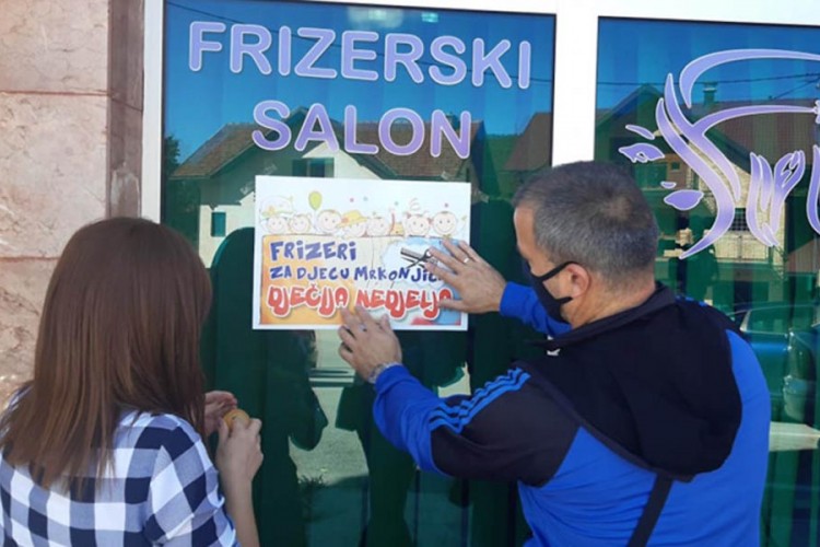 Humani Mrkonjićani napunili frizerske salone