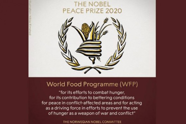 Svjetski program za hranu dobitnik Nobelove nagrade za mir