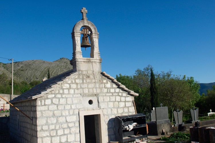 Pokradena crkva kod Trebinja u kojoj se krstio Sveti Vasilije Ostroški