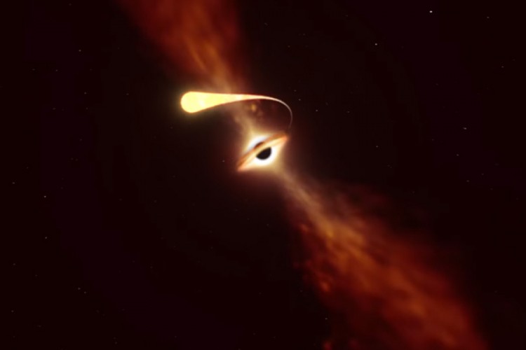 Crna rupa pokidala zvijezdu: Snimljen nesvakidašnji kosmički događaj