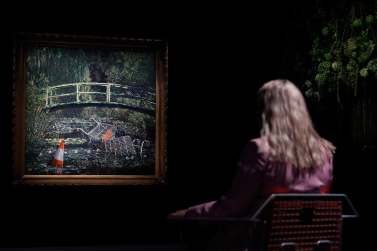 Banksijeva slika prodata za gotovo 10 miliona dolara