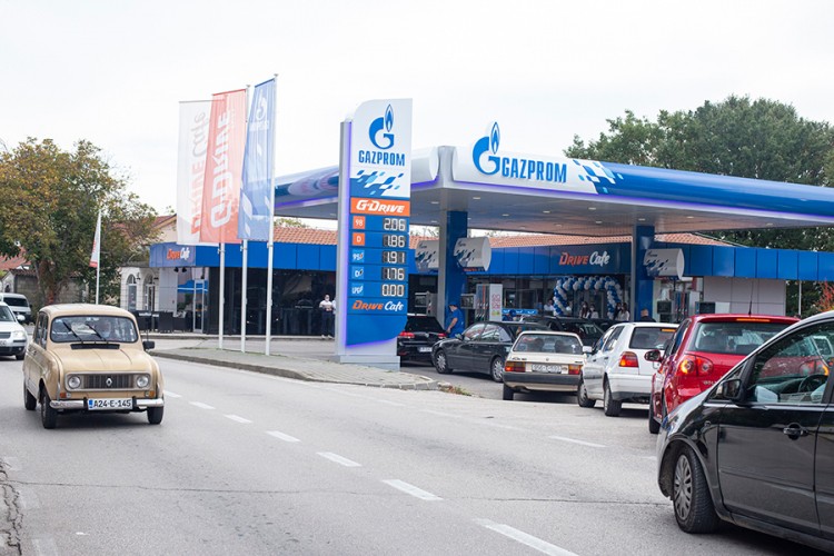 Otvorena Gazprom benzinska stanica u Grudama