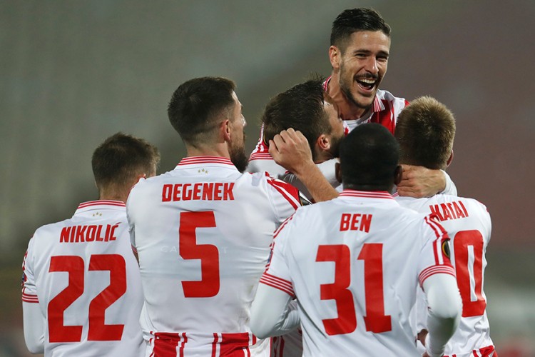 Crveno-bijeli "pregazili" Liberec: Prva pobjeda Zvezde u Ligi Evrope