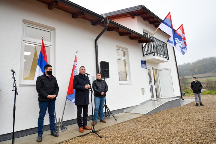 Radojičić otvorio društveni dom u Gornjoj Piskavici