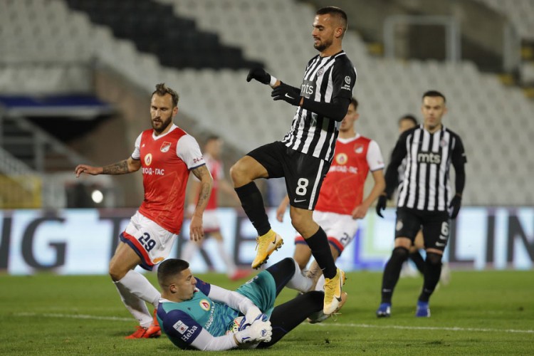 Partizan pobijedio Proleter golom u 91. minutu