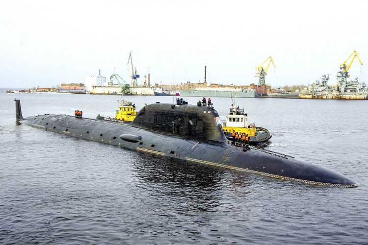 Nuklearna podmornica Kazanj pokazala moć raketnog arsenala