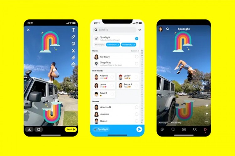 Snapchat lansirao TikTok rivala Spotlight