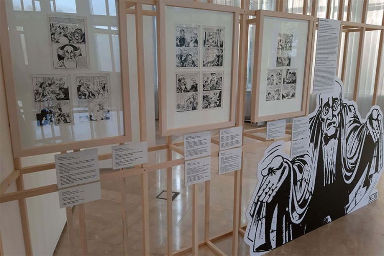 Izložba "Alan Ford trči počasni krug" otvorena u Beogradu