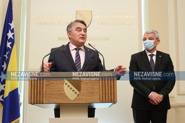 Komšić i Džaferović: Lavrov pokazao nepoštivanje institucija i ustavnog sistema