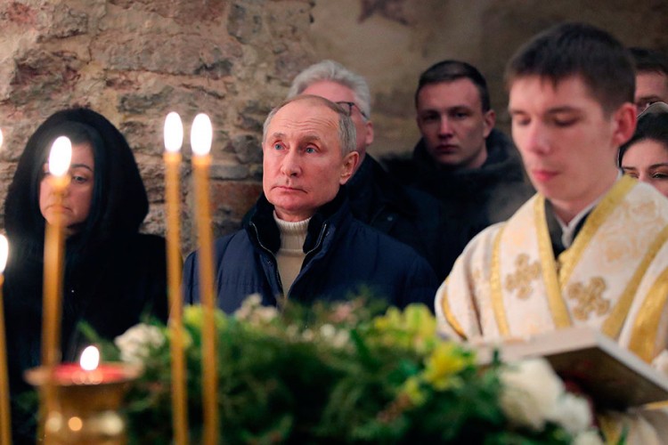 Putin čestitao Božić građanima Rusije